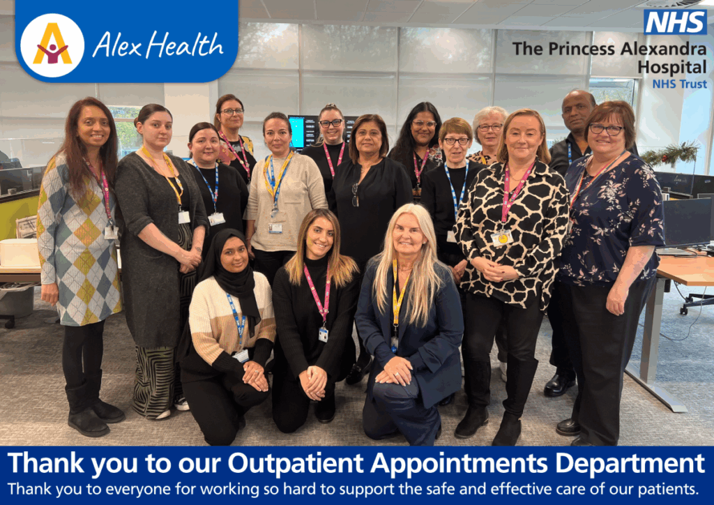 The Outpatient Appointments Department at Kao Park.