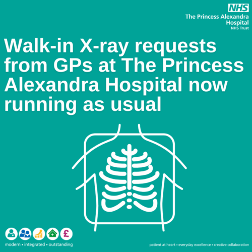 Illustrated image of upper torso in X-ray.