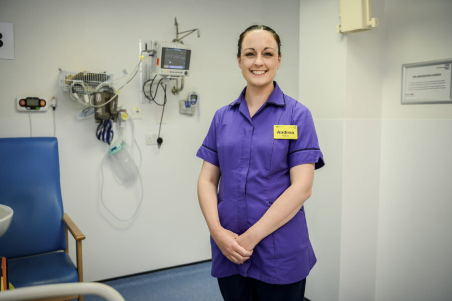Female nurse on ward