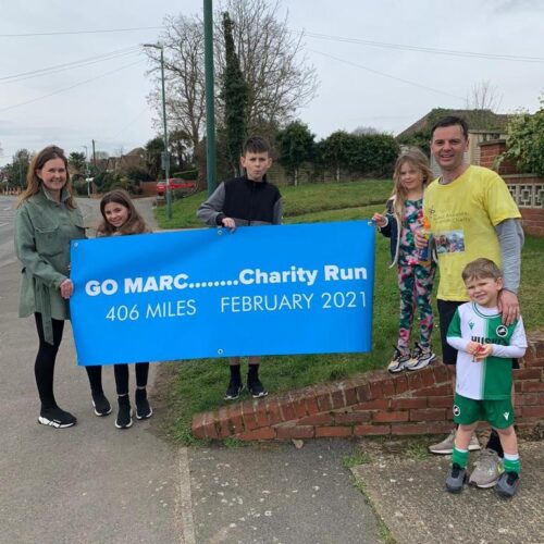 Marc raising funds for NICU