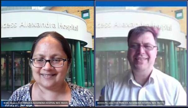 Monica Bose and John Biddulph