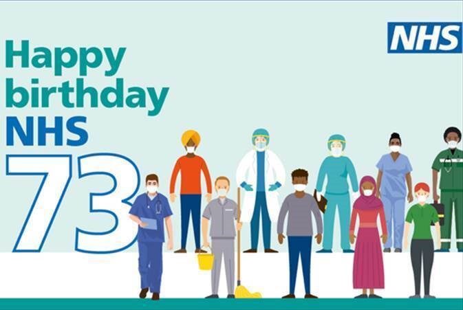 Happy 73 birthday NHS