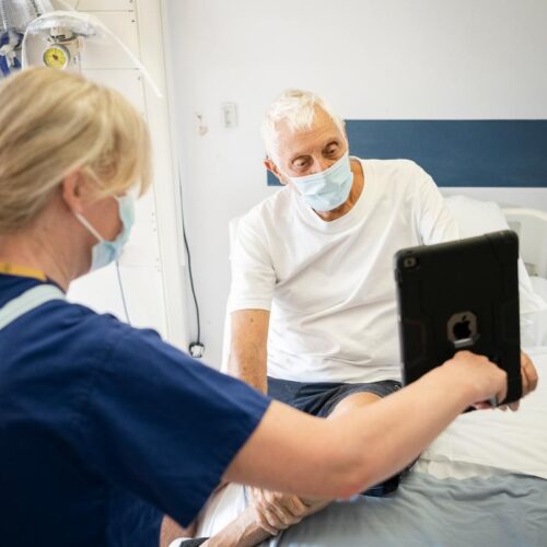Virtual visiting service connects patients with their loved ones