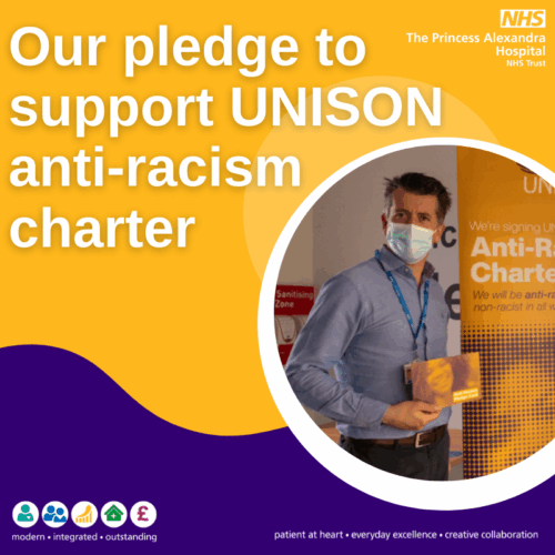 Our pledges to support UNISON anti-racism charter