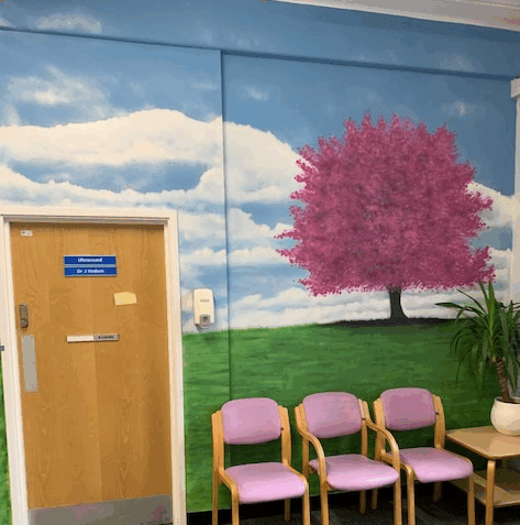 New artwork unveiled at local breast unit clinic