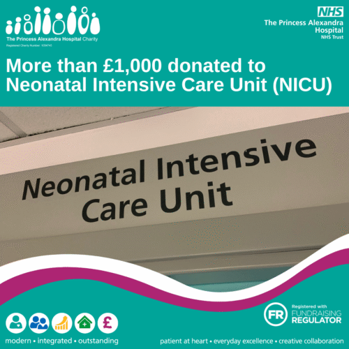 Mum takes on festive charity challenge to raise funds for the Neonatal Intensive Care Unit (NICU)