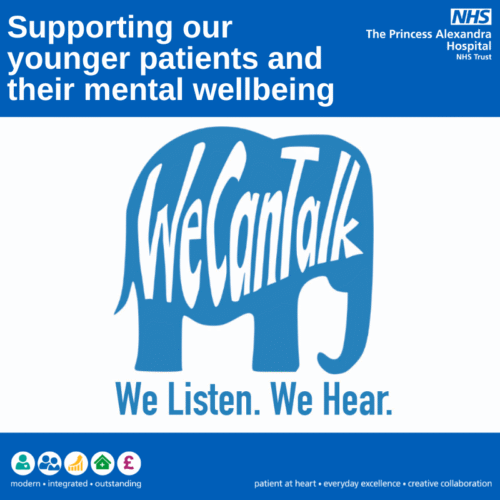 Supporting our younger patients and their mental wellbeing