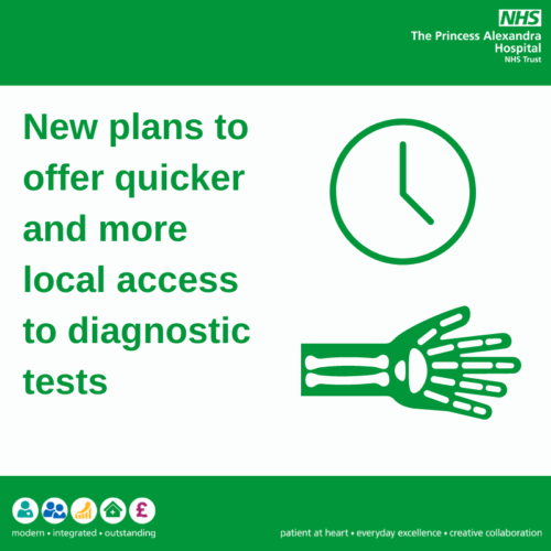 New plans to offer quicker and more local access to diagnostic tests