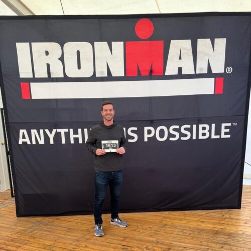 Local father-of-two undertakes gruelling Iron Man challenge to raise funds for hospital charity