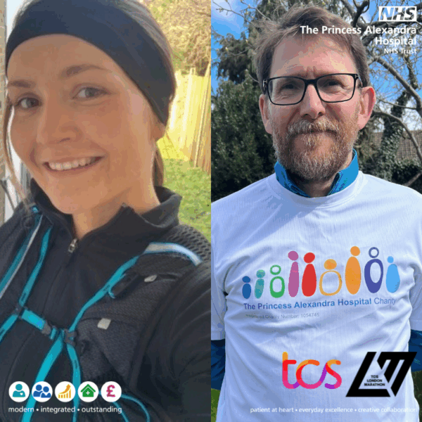 Lizzie Richards and Mark Sanz