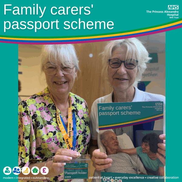 New Family Carers’ Passport scheme launched at local hospital