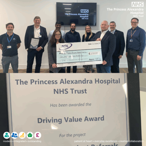 Hospital IT team secures award win for successful automated process project