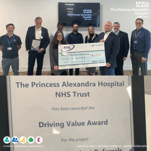 Hospital IT team secures award win for successful automated process project