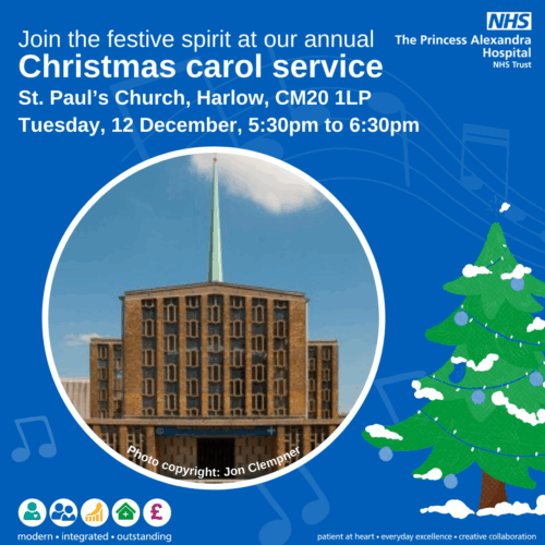 Community invited to enjoy Christmas carol service with local hospital