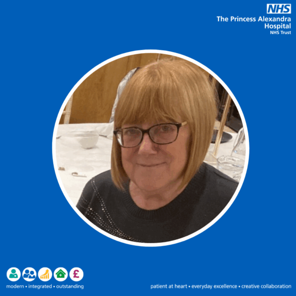 Chair of Patient Panel shortlisted for Unsung Hero Award