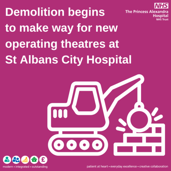 Demolition paves the way for new health facility