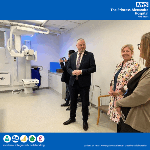 Hospital showcases services to enhance care for the community at ministerial visit