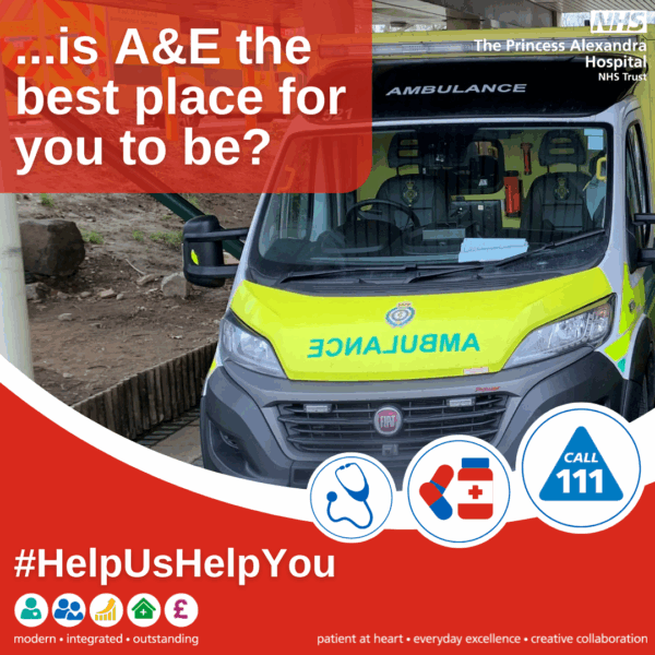 Is A&E the place for you to be?
