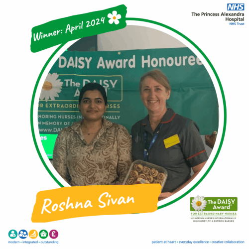 Local hospital announces winner of its first DAISY Award®