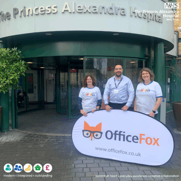 Hospital charity unites with new local corporate partner Office Fox