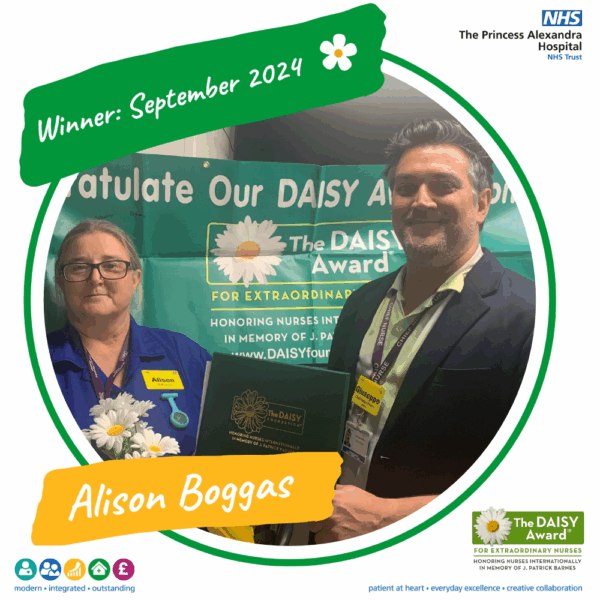 DAISY Award winner announced for September 2024