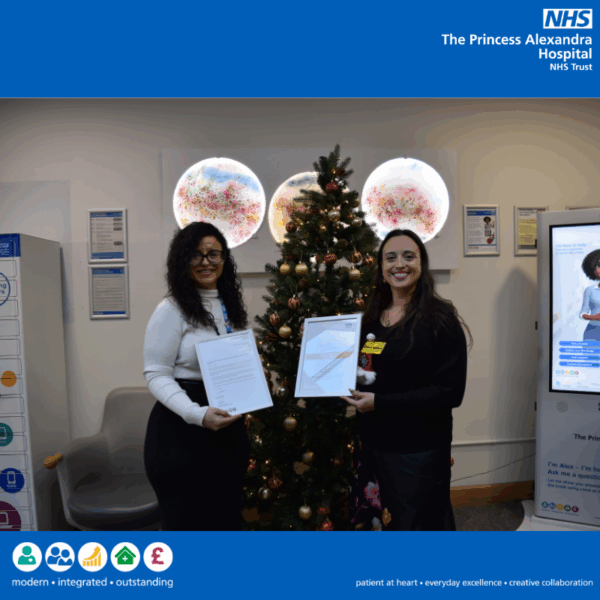 Hospital recognised for high quality work experience opportunities