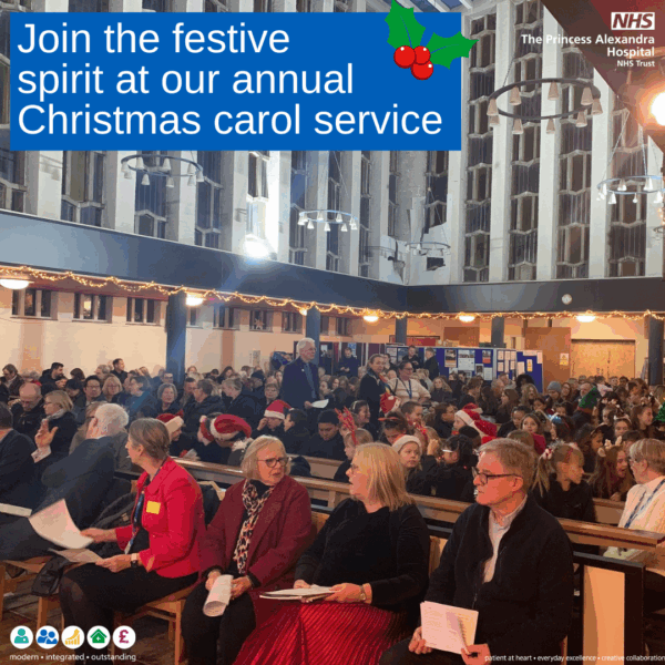 Join the festive spirit at our annual Christmas carol service