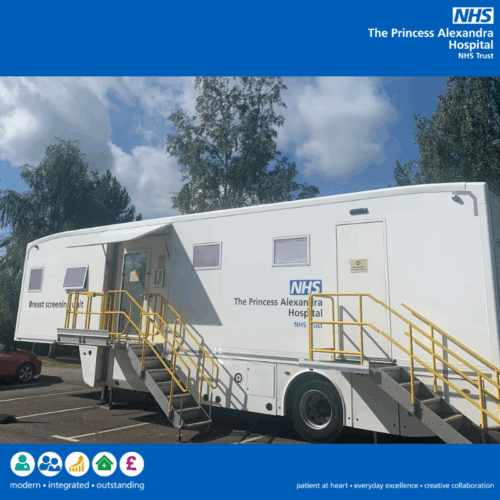 Women to be invited to access breast screening mobile unit in Dunmow